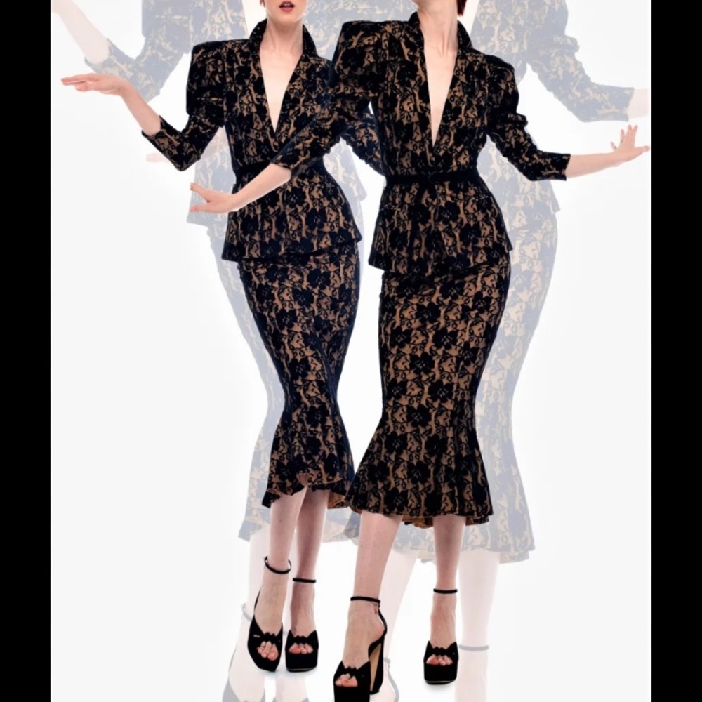 2 piece set Norma Kamali EUC